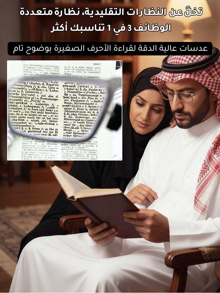 نظارات قراءة محمولة ألمانية بستايل عصري