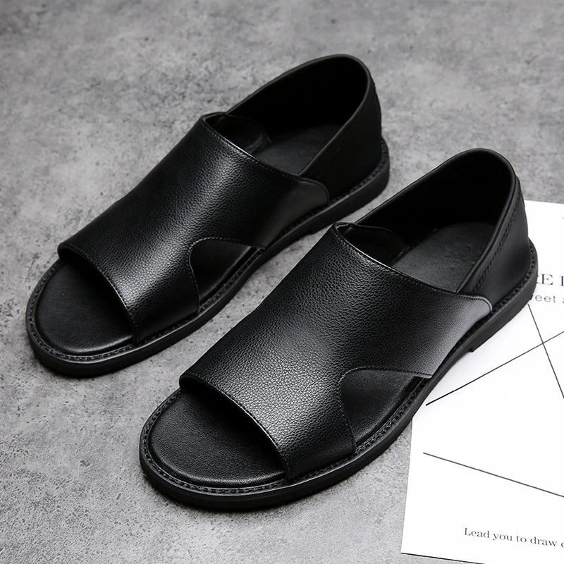 SANDALES EN CUIR Élégance & Confort