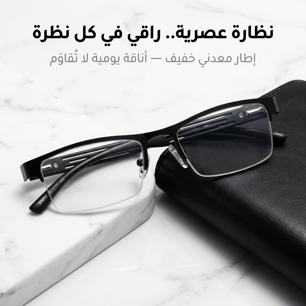 نظارات عصرية مريحة – أناقة وحماية يومية