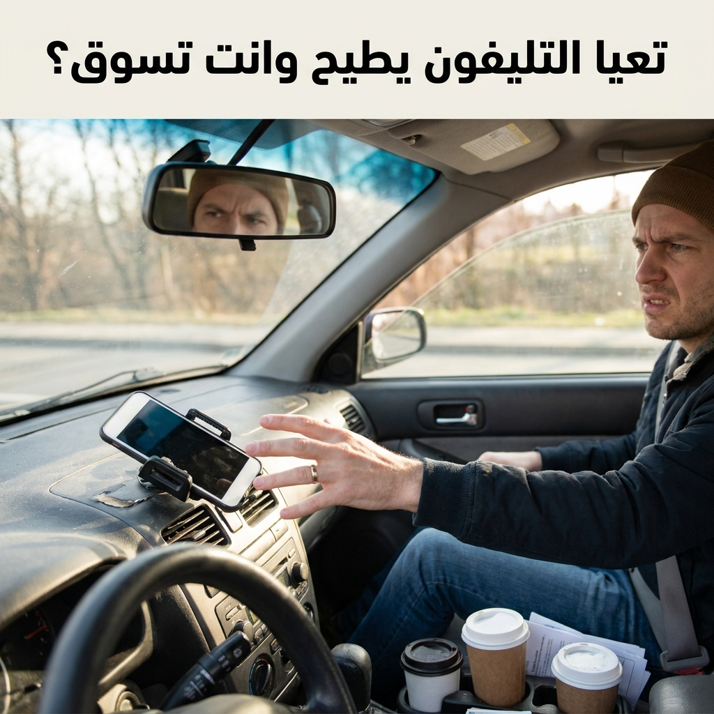 يطيح وانت تسوق - pain