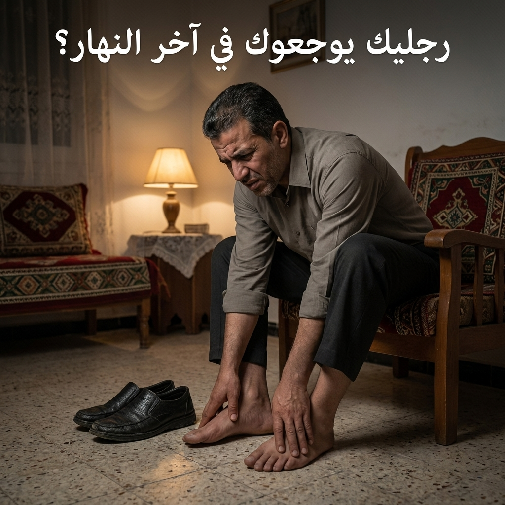 رجليك يوجعوك في آخر النهار؟