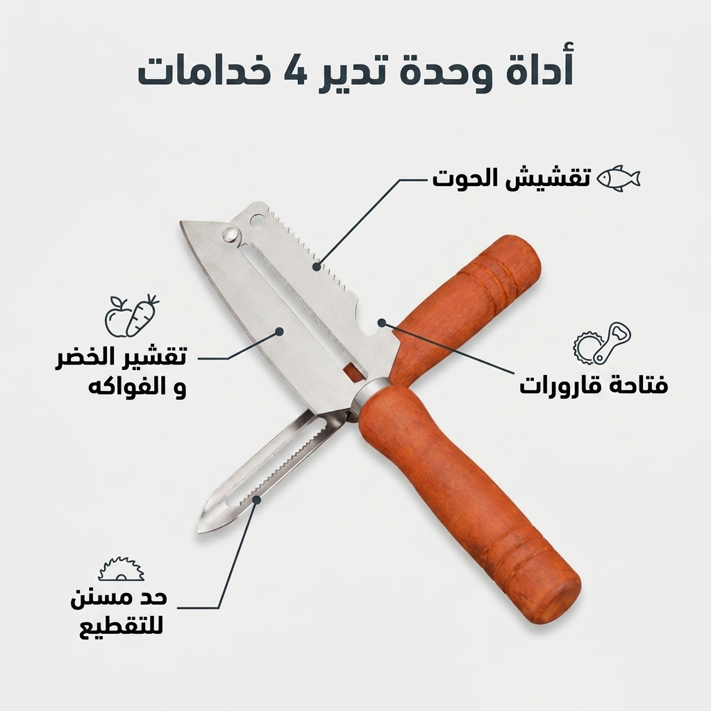4 خدامات في أداة وحدة