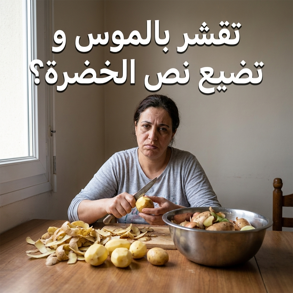 التقشير بالموس
