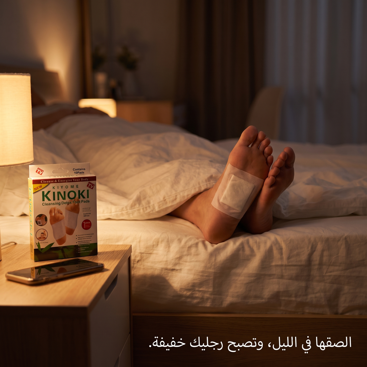 الصقها في الليل وتصبح رجليك خفيفة